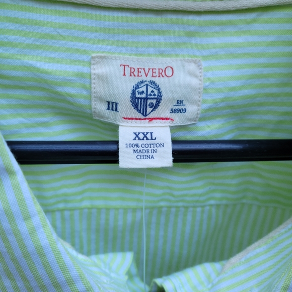 TreVero Summer Comfort Button Front Shirt XXL - Picture 2 of 14